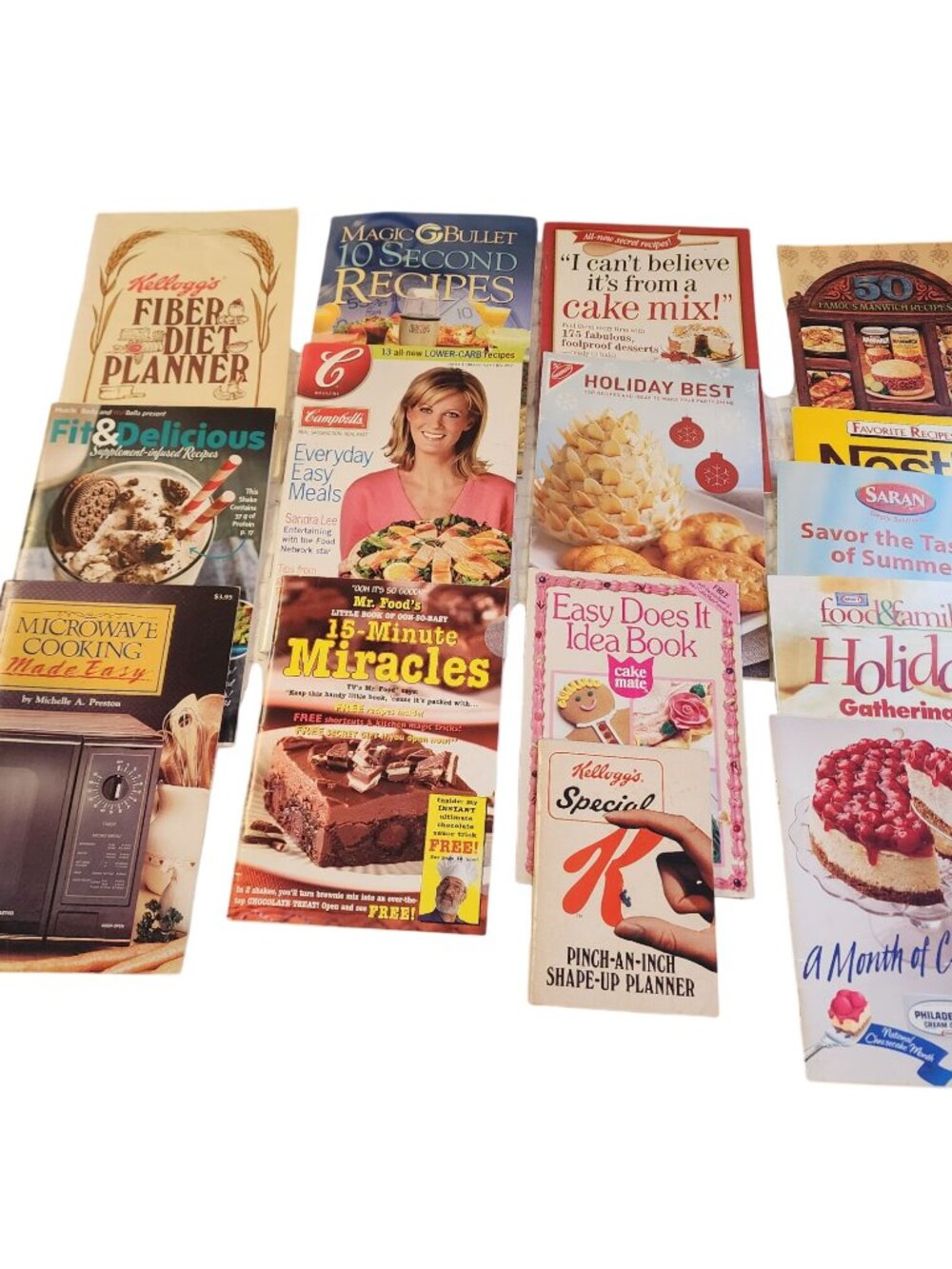 Vintage Assortment Paperback Cookbooks Kellogs campbells Nabisco Nestle - Picture 1 of 9